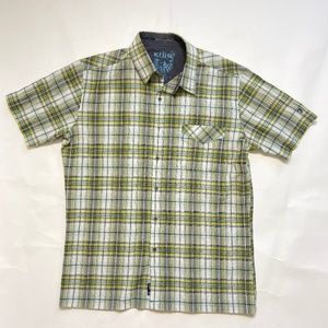 KUHL Mountain Grown Plaid Metal Buttons Shirt